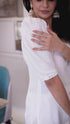 WHITE KALI PANT/KURTI SET
